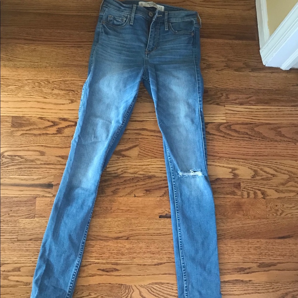 A&F skinny jeans